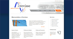 Desktop Screenshot of crevisse.cl