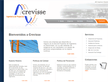 Tablet Screenshot of crevisse.cl